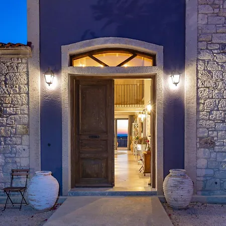 Villasunset With Sea, Chios And Sunset View Villa