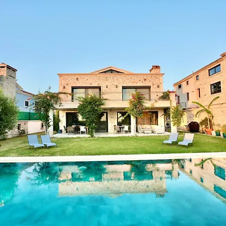 Villasunset With Sea, Chios And Sunset View Villa