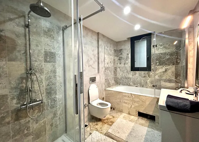 Villasunset With Sea, Chios And Sunset View