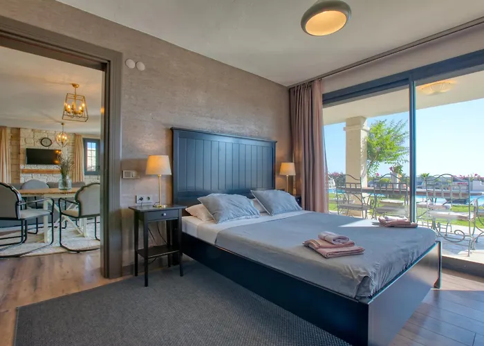 Villasunset With Sea, Chios And Sunset View Villa