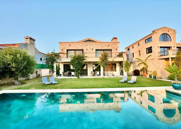 Villasunset With Sea, Chios And Sunset View Villa