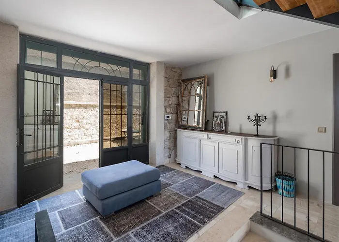 Villasunset With Sea, Chios And Sunset View