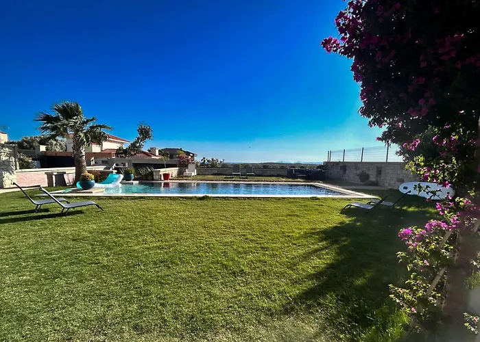 Villasunset With Sea, Chios And Sunset View Villa Çeşme