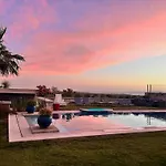 Villasunset With Sea, Chios And Sunset View וילה