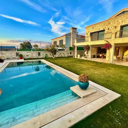 别墅 Villasunset With Sea, Chios And Sunset View Çeşme