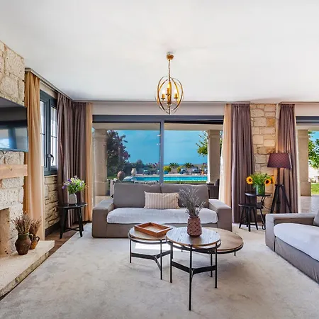 Villasunset With Sea, Chios And Sunset View Villa