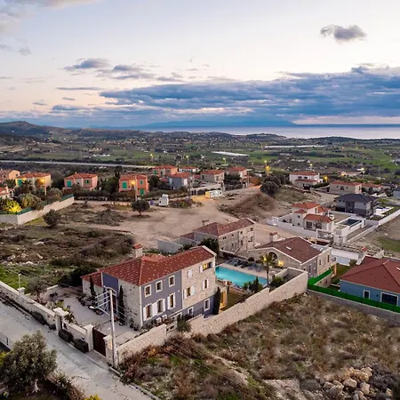 别墅 Villasunset With Sea, Chios And Sunset View Çeşme