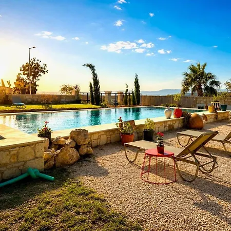 Villasunset With Sea, Chios And Sunset View Villa