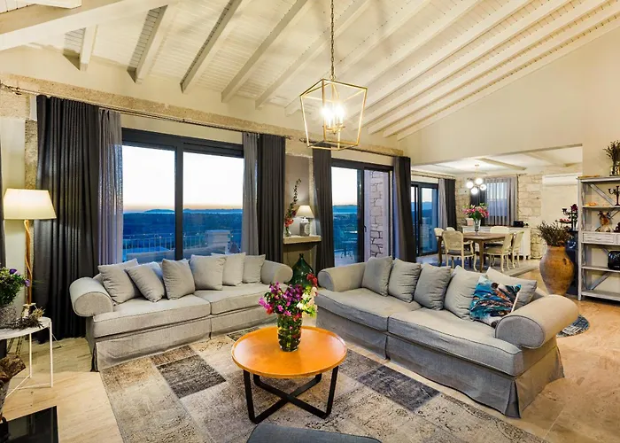 Villasunset With Sea, Chios And Sunset View Çeşme