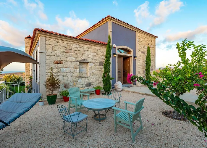 别墅 Villasunset With Sea, Chios And Sunset View Çeşme