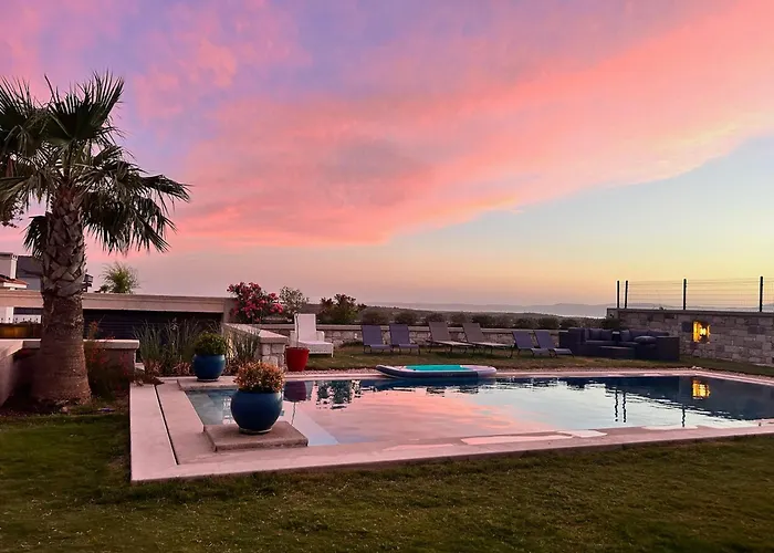 Villasunset With Sea, Chios And Sunset View 别墅